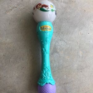 Disney Little Mermaid electronic Bubble Wand